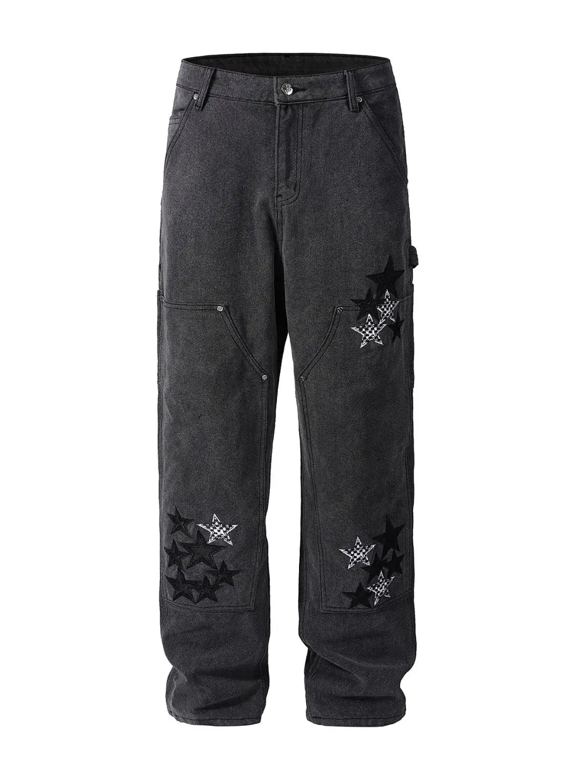 Men's Jeans - Star Pocket - Slim Fit by MENLL - Full View