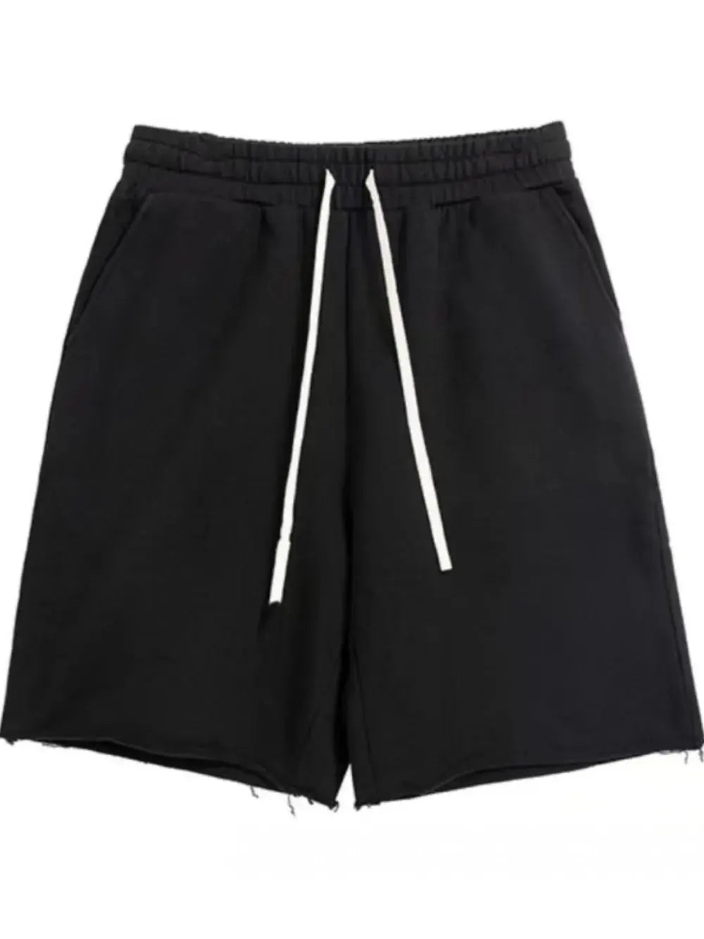 MENLL Plus Size Drawstring Men's Casual Shorts - Comfortable Fit by MENLL