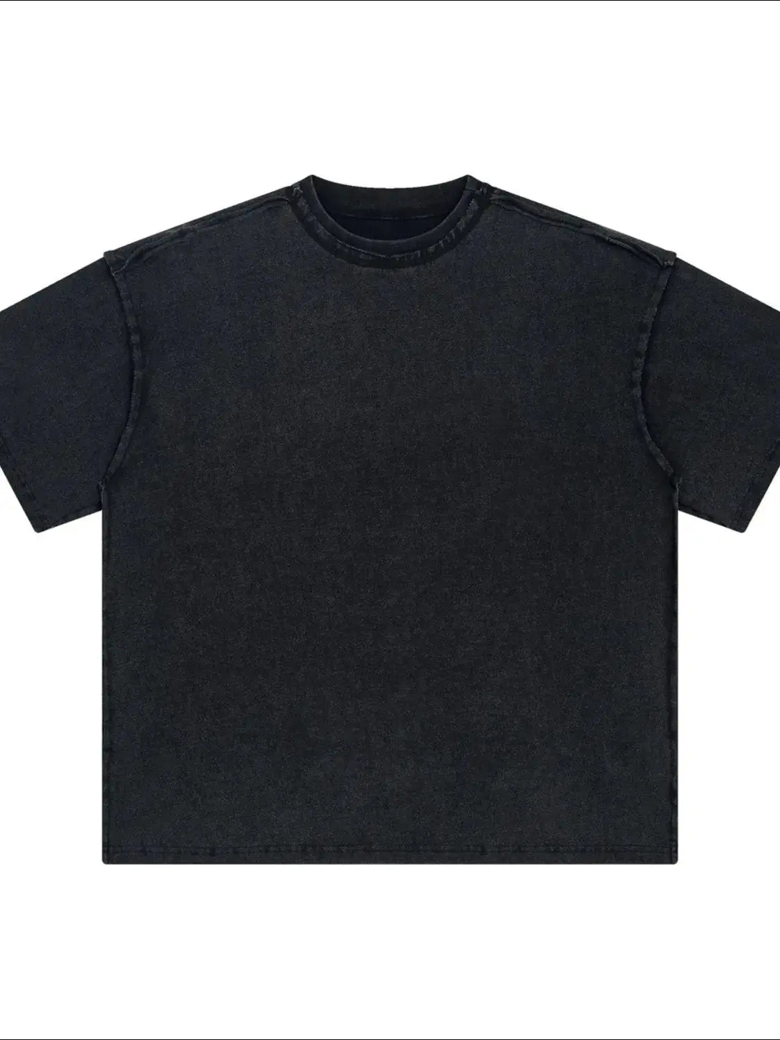 MENLL Blue T-Shirt Men's Casual Round Neck Tee Regular Fit Soft by MENLL