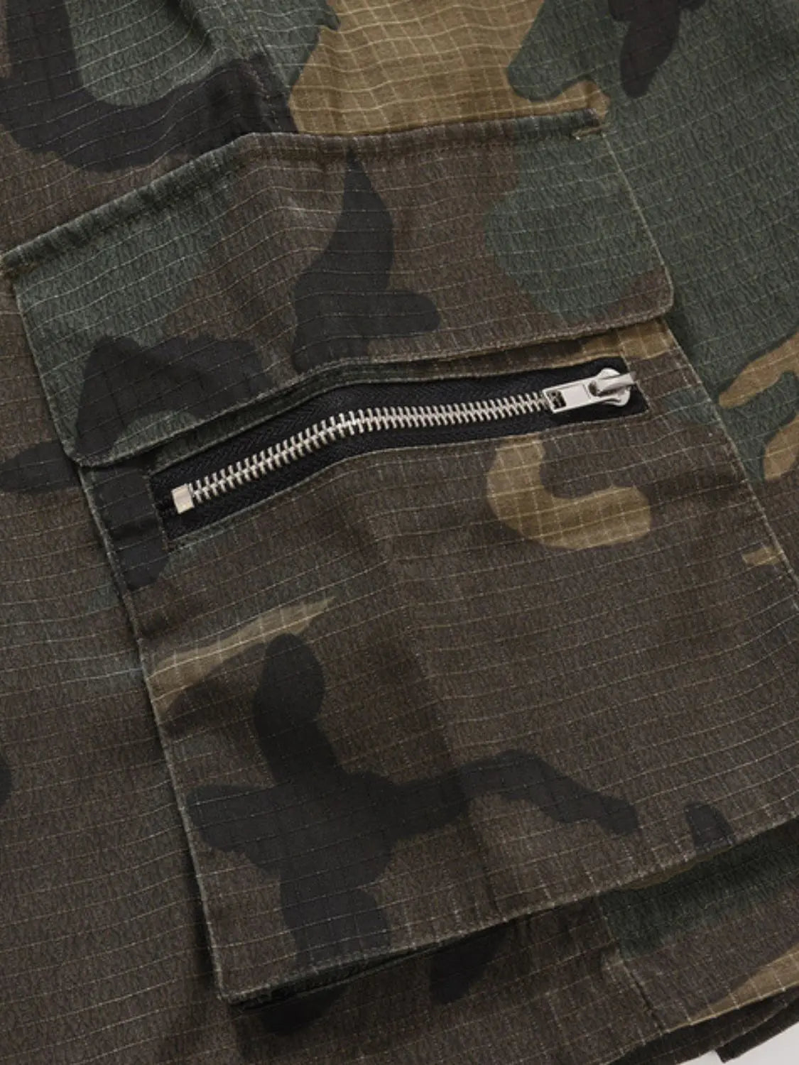 MENLL Camo Cargo Shorts Men's Casual Utility Drawstring Summer Shorts by MENLL