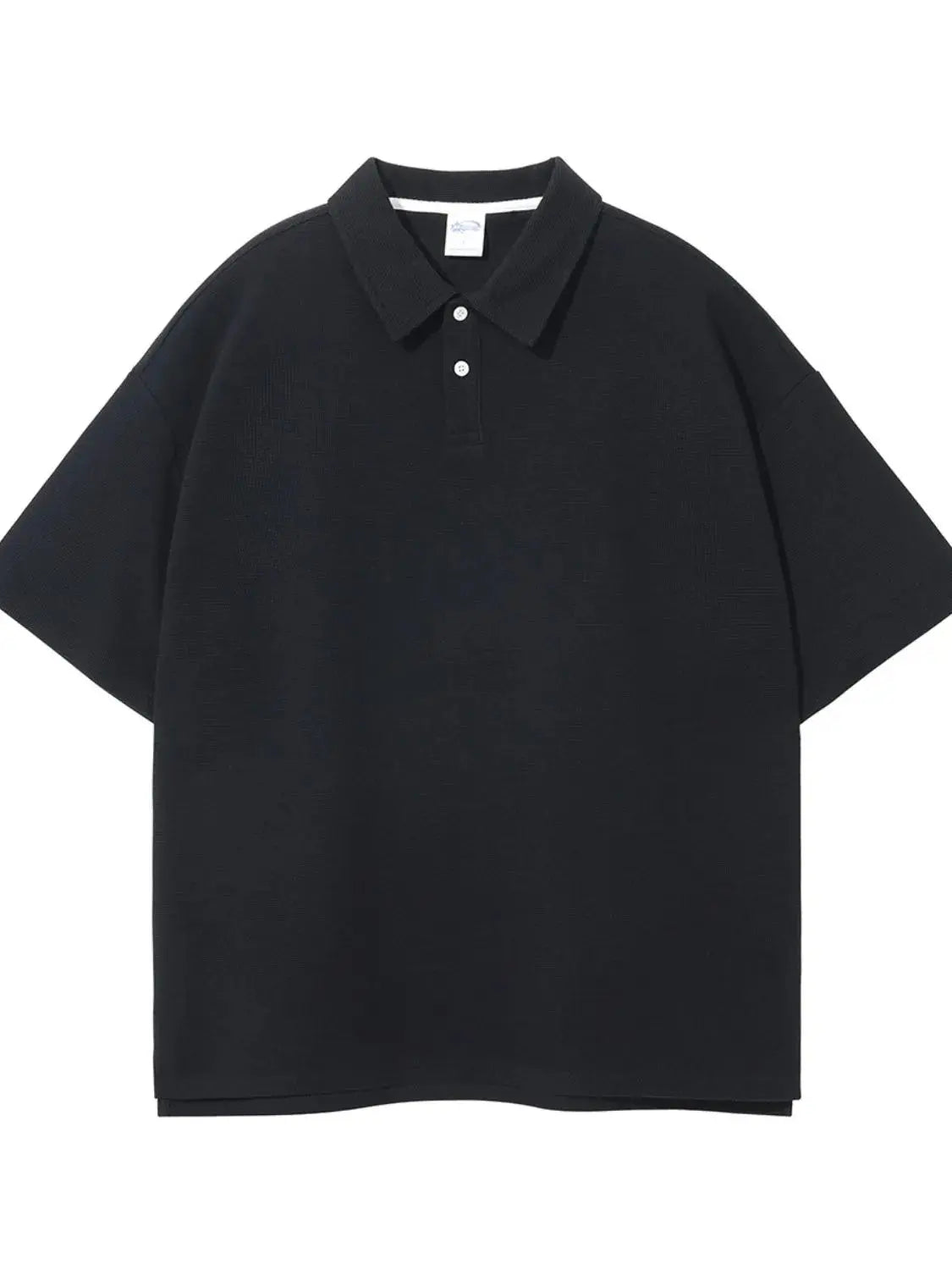 MENLL Beige Polo Shirt Men's Casual Half Sleeve Smart-Casual Everyday Top by MENLL