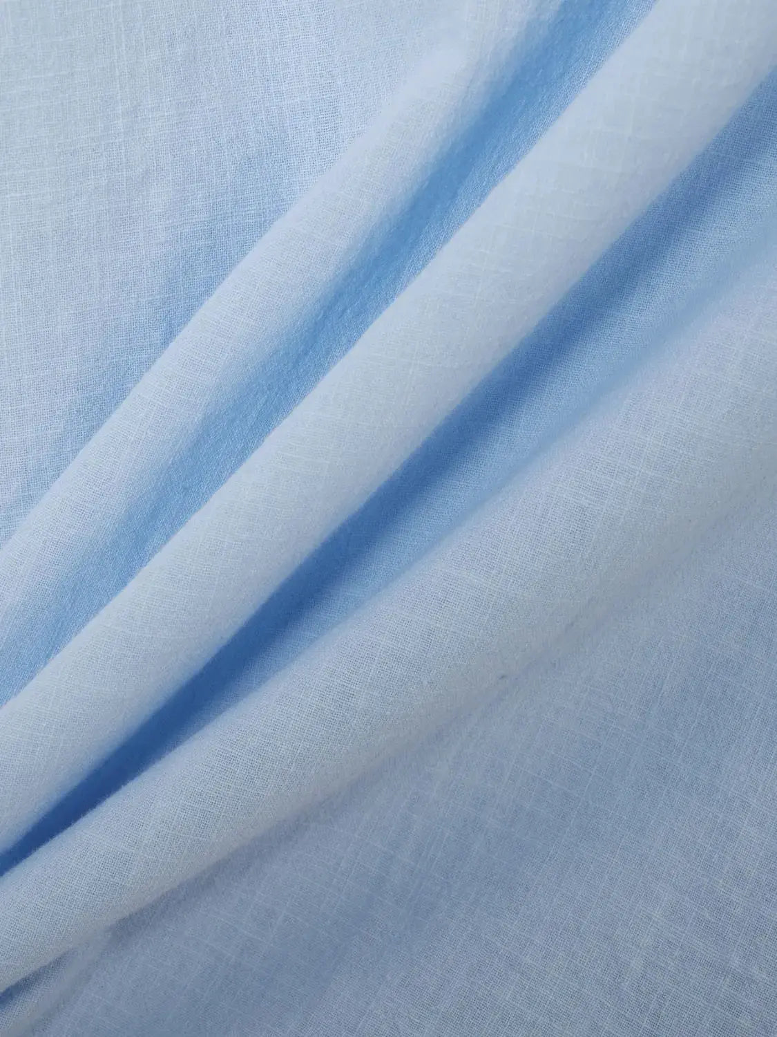 MENLL Light Blue Polo Men's Plus Size Short Sleeve Button Detail Top by MENLL