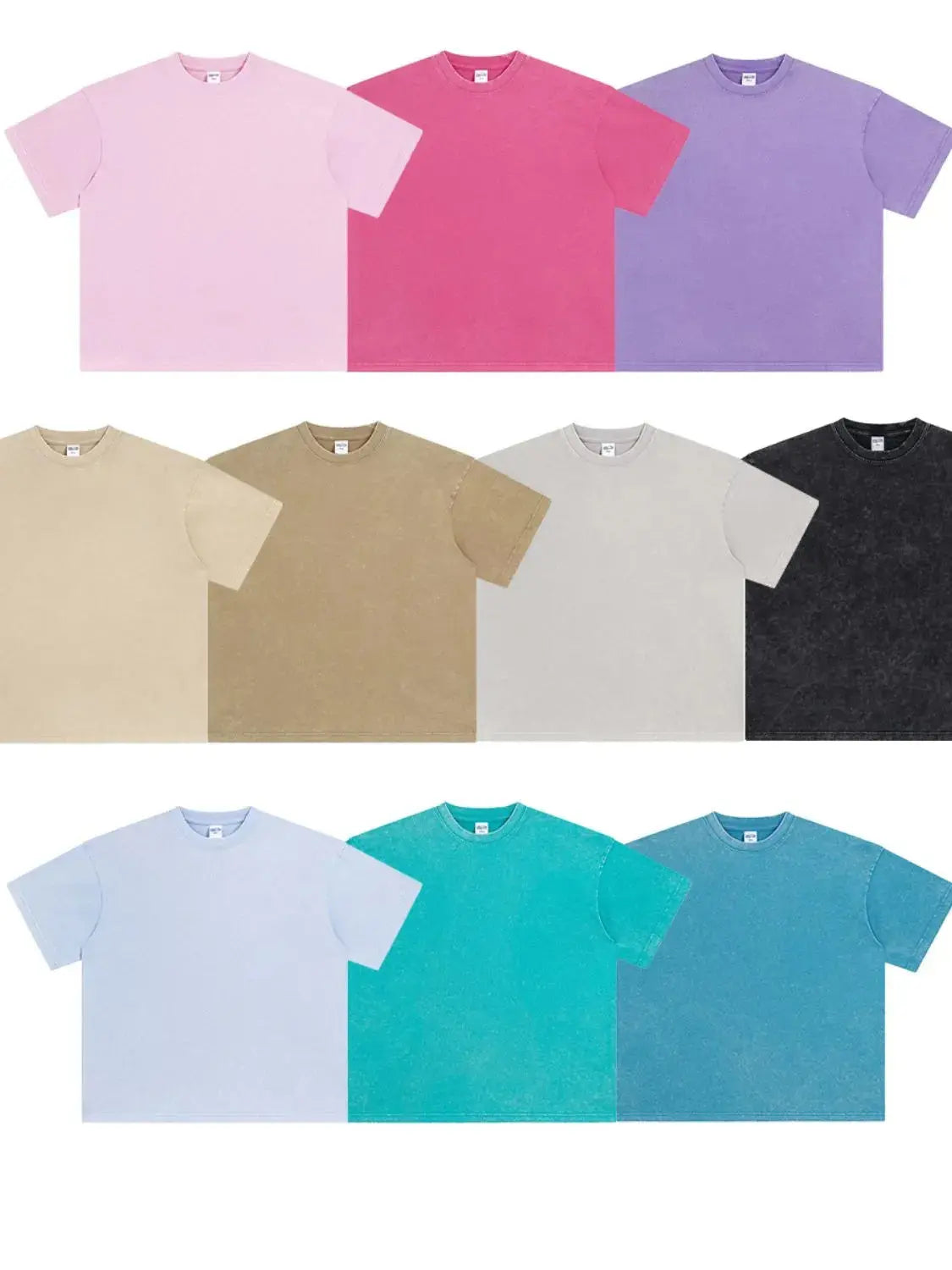 MENLL Pink Cotton Tee Women's Casual T-Shirt Premium Quality Soft by MENLL