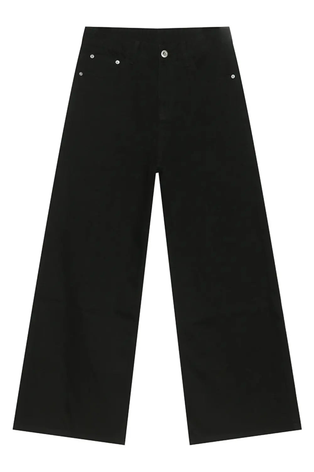 MENLL Cat Whisker Jeans Men's Wide Leg Denim Pants Relaxed Fit Casual by MENLL