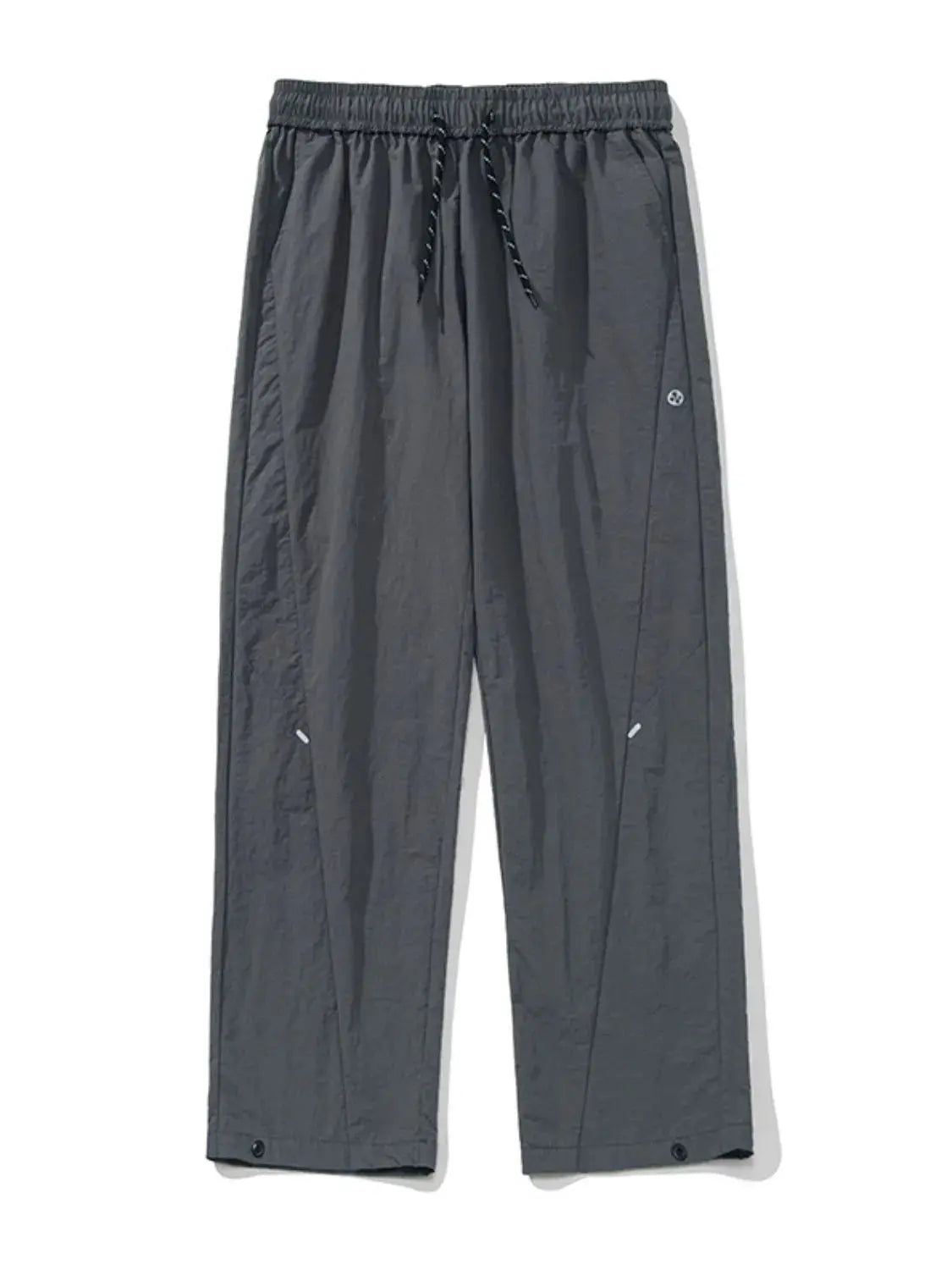 MENLL Nylon Drawstring Pants Men's Plus Size Casual Lounge Pants - Loose Fit by MENLL