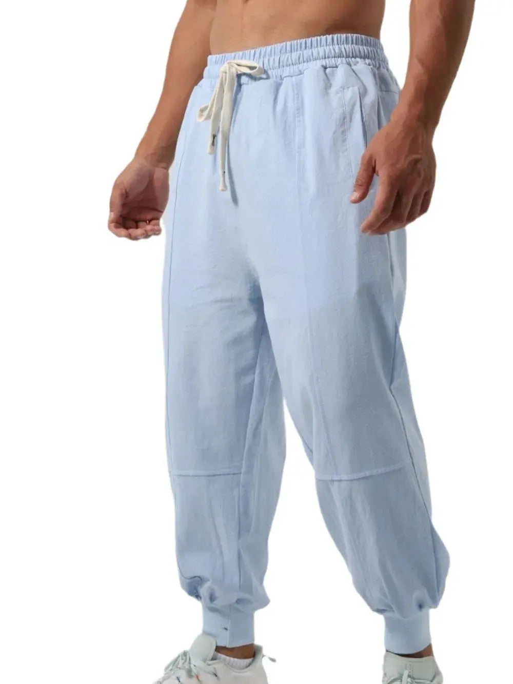 MENLL Cotton Blend Joggers Men's Athletic & Casual Drawstring Pants - Comfortable by MENLL