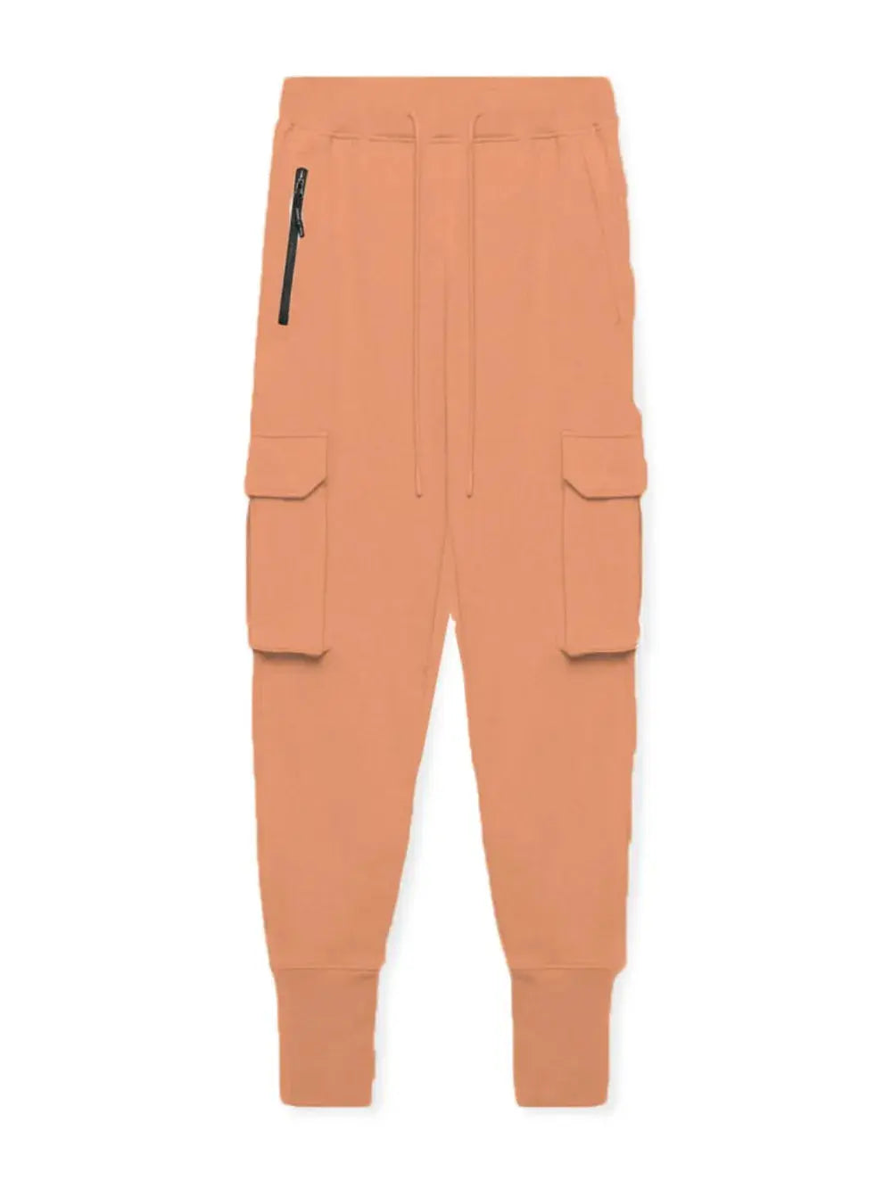 MENLL Burgundy Cargo Jogger Men's Everyday Pants - Comfy & Durable by MENLL