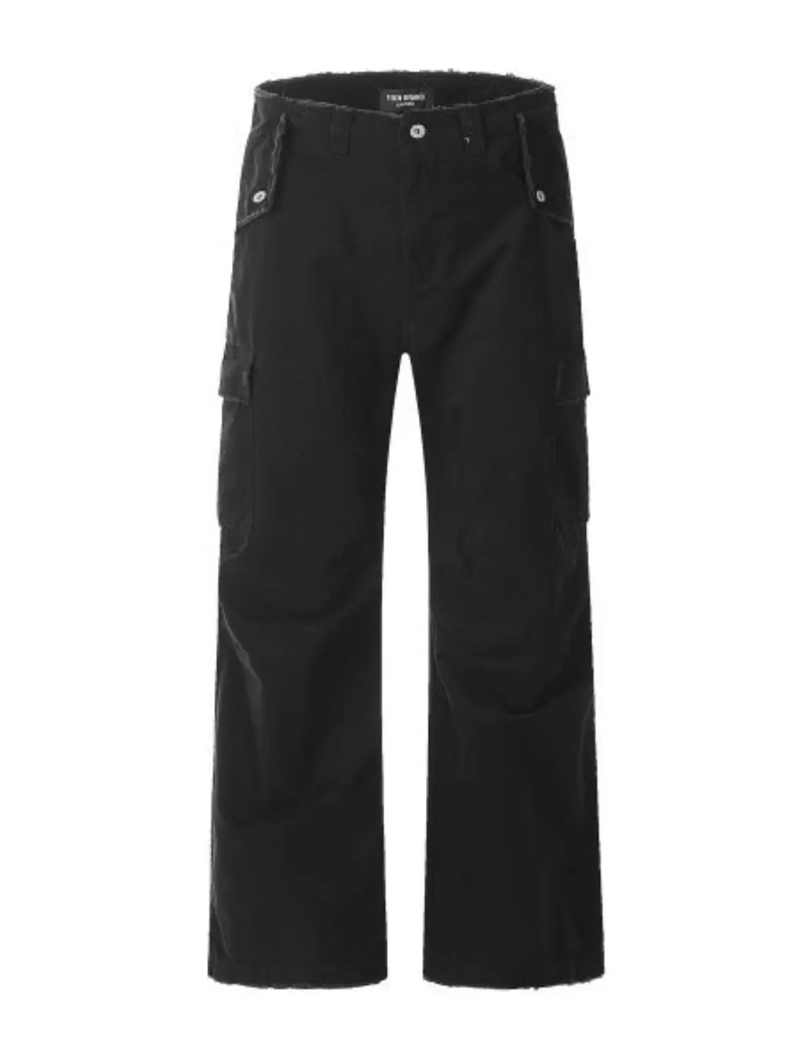 Men's Cargo Pants - Durable & Comfy - Straight Leg Trousers - Lifestyle Image