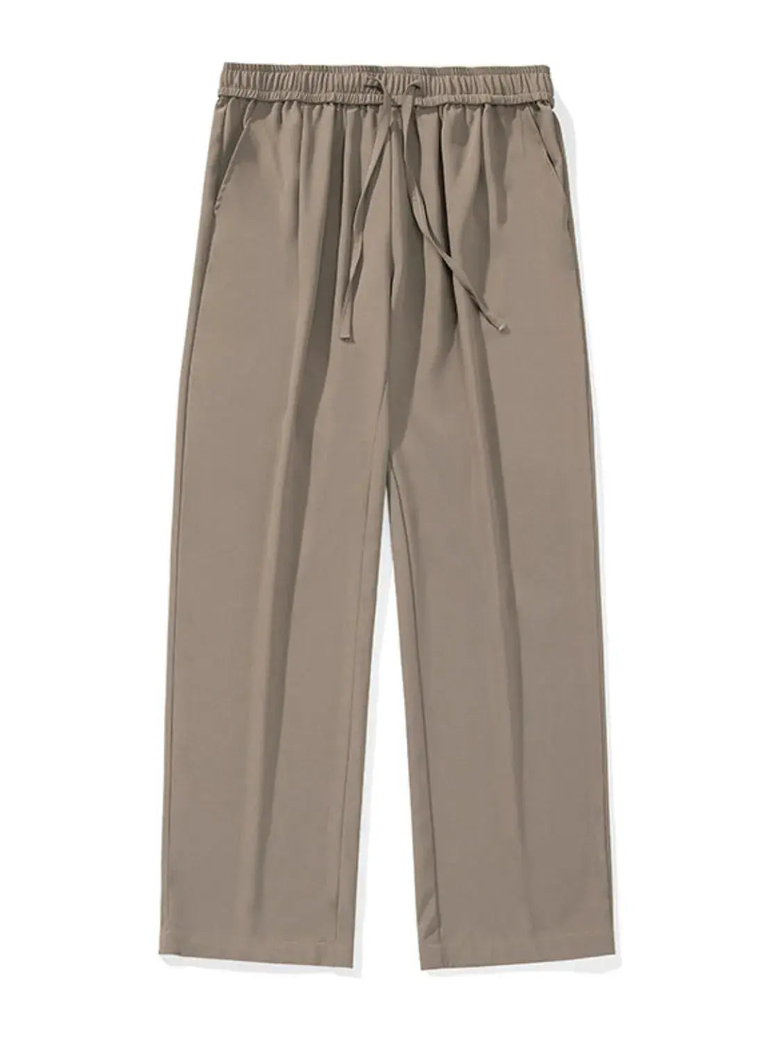 MENLL Plus Size Drawstring Pants Men's Big & Tall Lounge Wide Leg Comfortable by MENLL