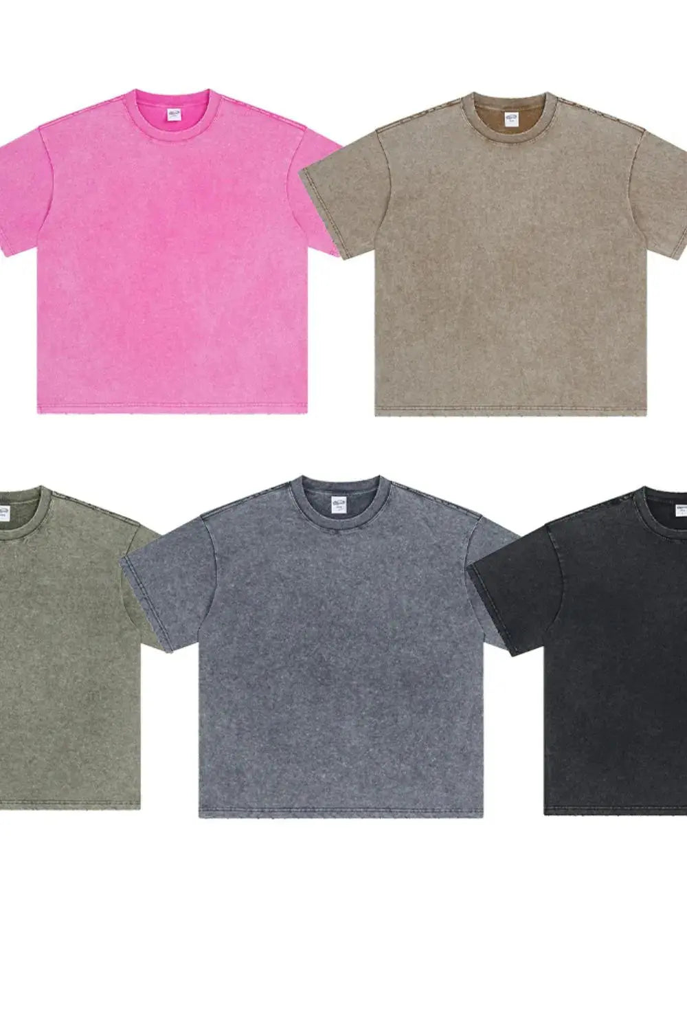 MENLL Round Neck T-Shirt Men's Casual Basic Tee Premium Quality by MENLL