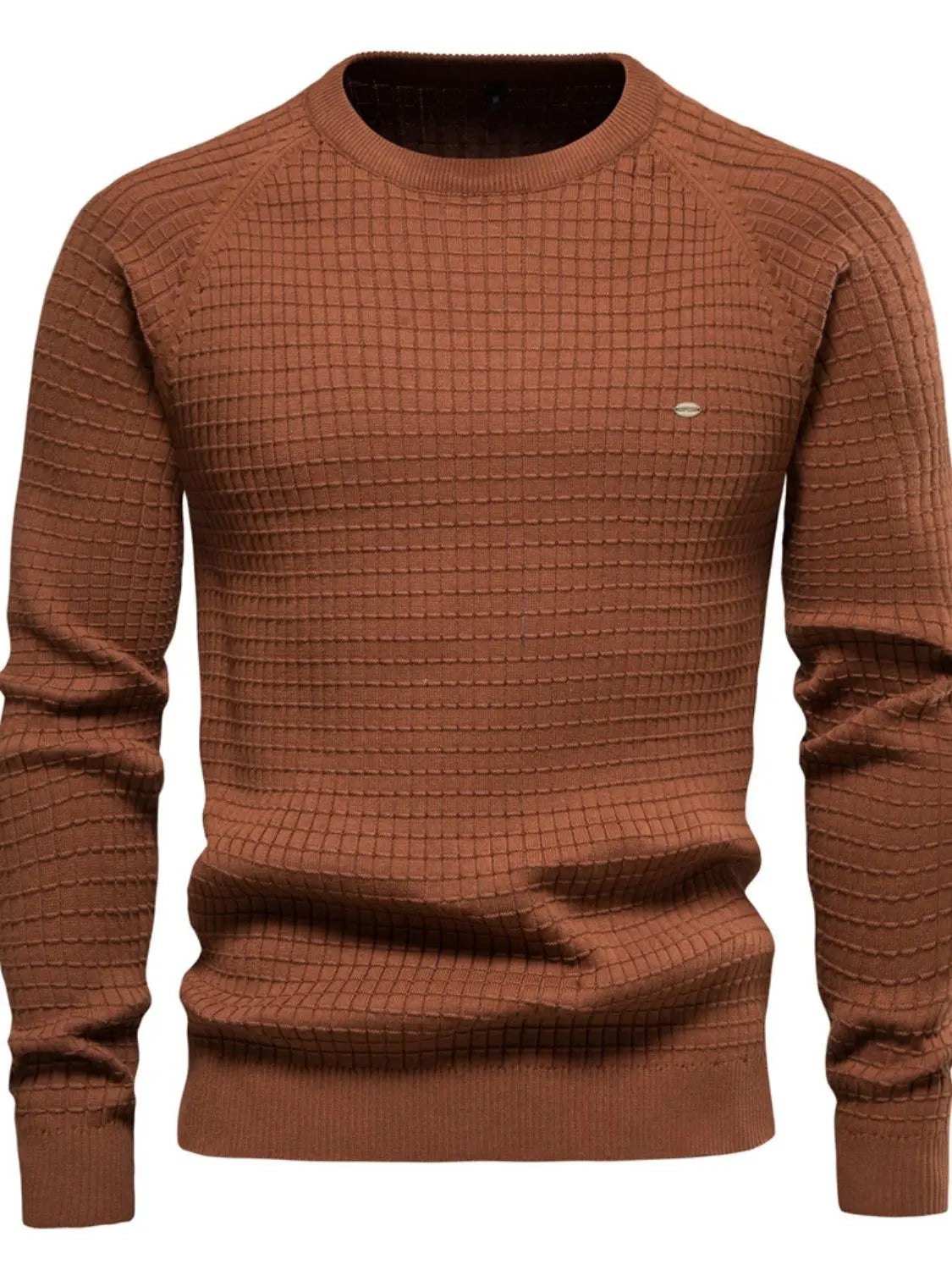 Men's Sweater - Soft & Comfy - Casual Long Sleeve Round Neck - Complete View