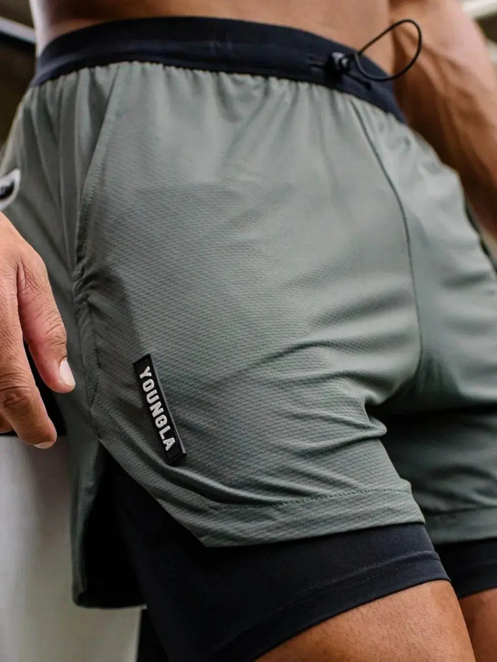 MENLL Plus Size Shorts Men's Casual Drawstring Lounge Shorts - Comfortable Fit by MENLL