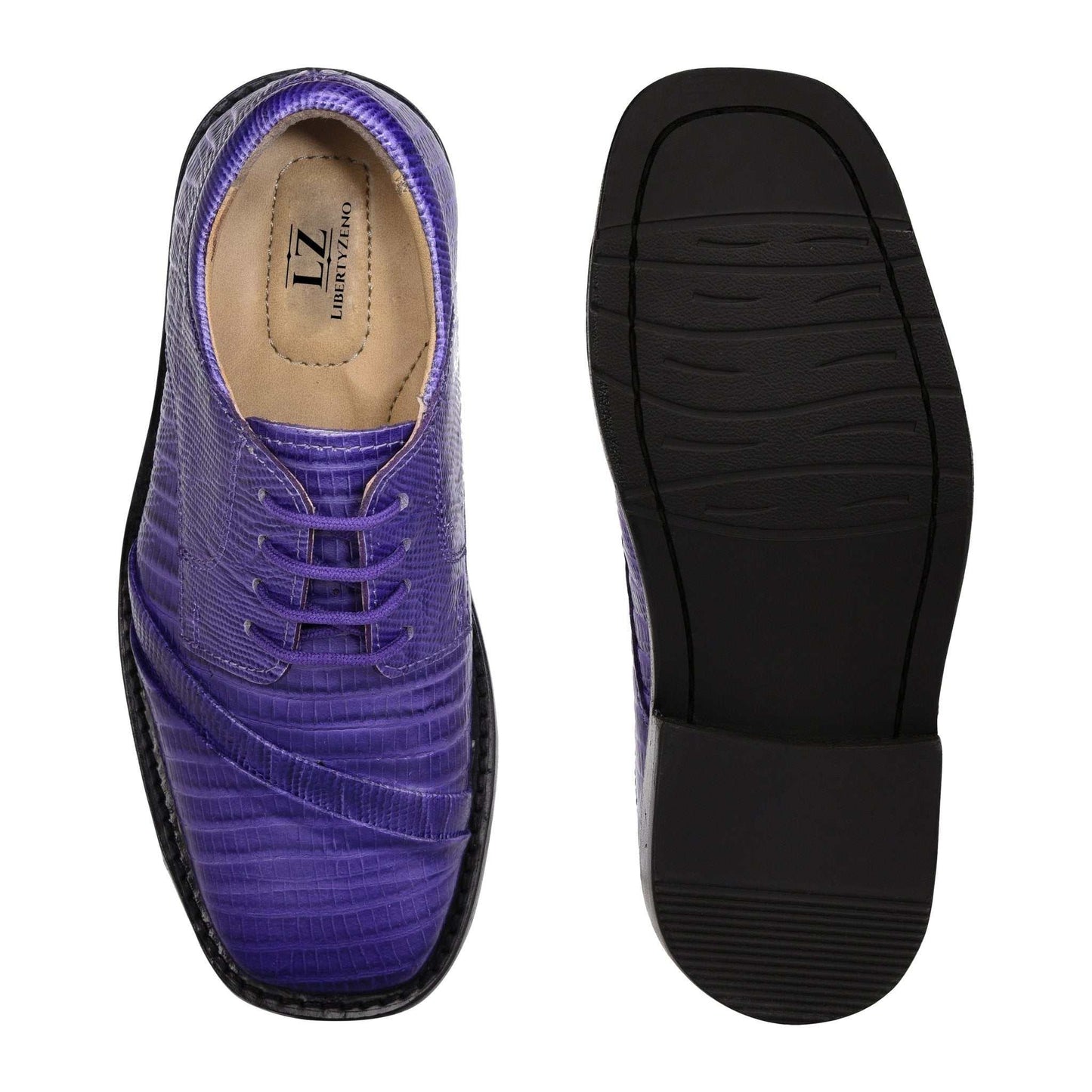 Trevor Leather Oxford Style Boys Dress Shoes - MENLL