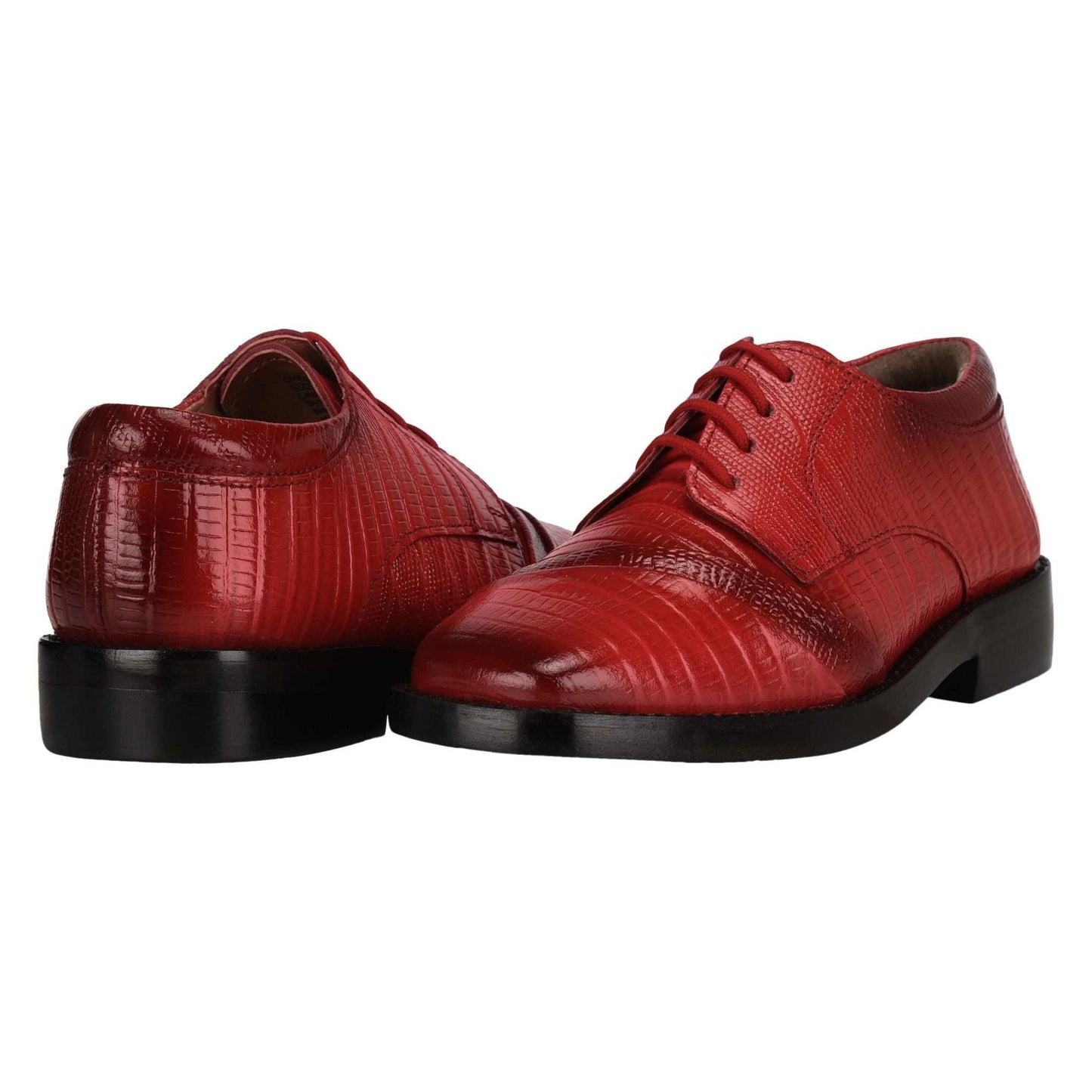Trevor Leather Oxford Style Boys Dress Shoes - MENLL