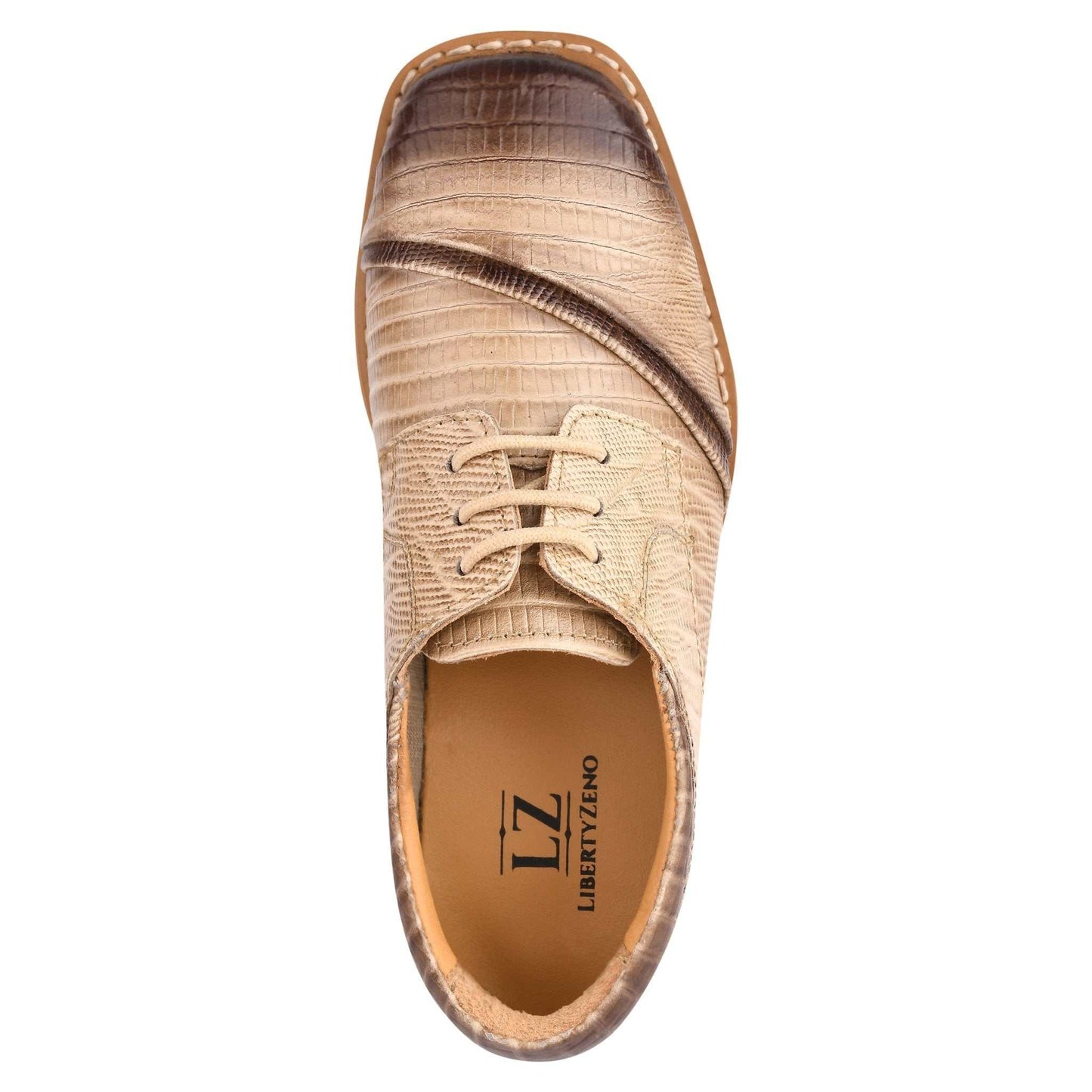 Trevor Leather Oxford Style Boys Dress Shoes - MENLL