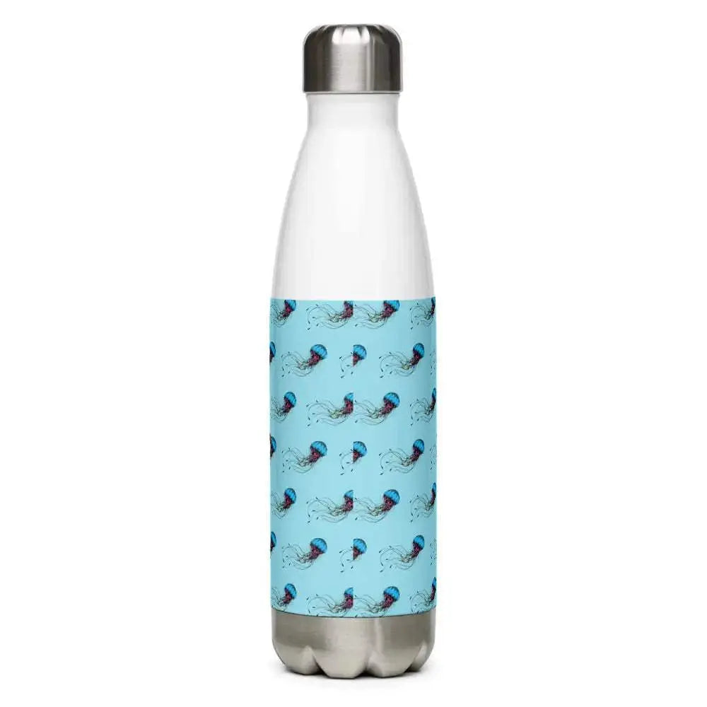 Tropical Seas Jellyfish Stainless Steel Water Bottle - MENLL