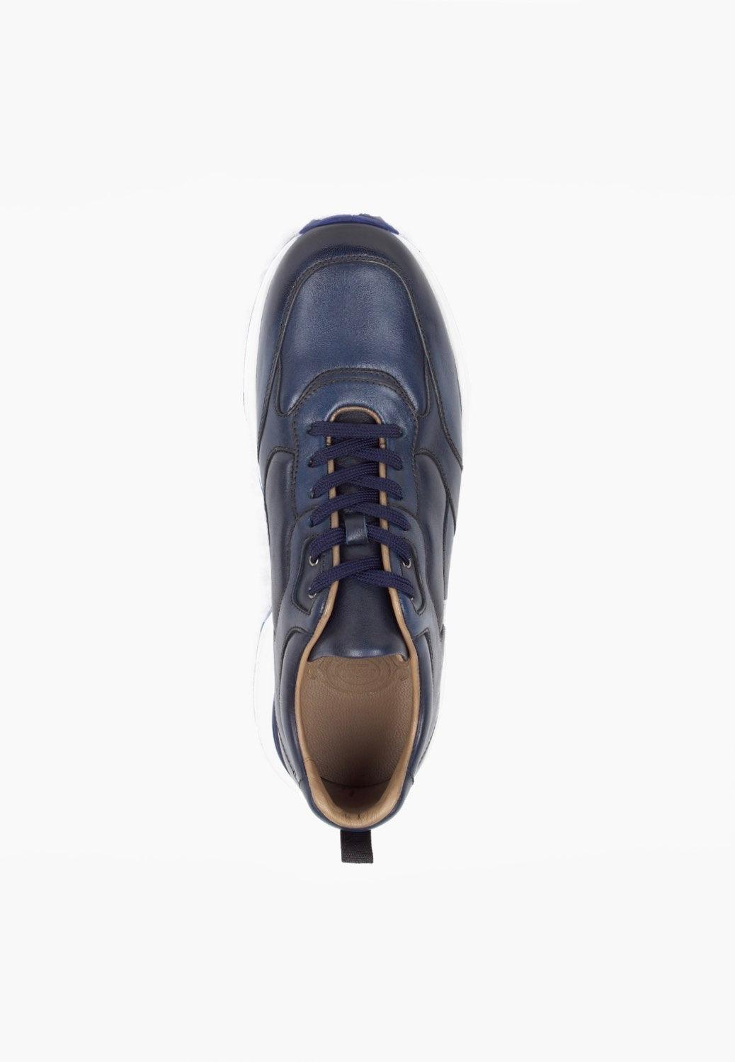 Ultrecht Sneaker Navy by SEPOL Shoes