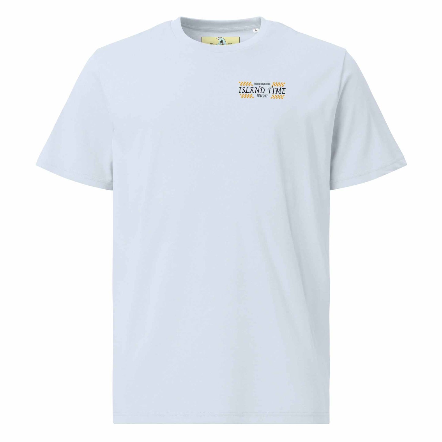 Island Time Organic Cotton T-Shirt – Embrace Comfort and Style with Tropical Seas Clothing - MENLL