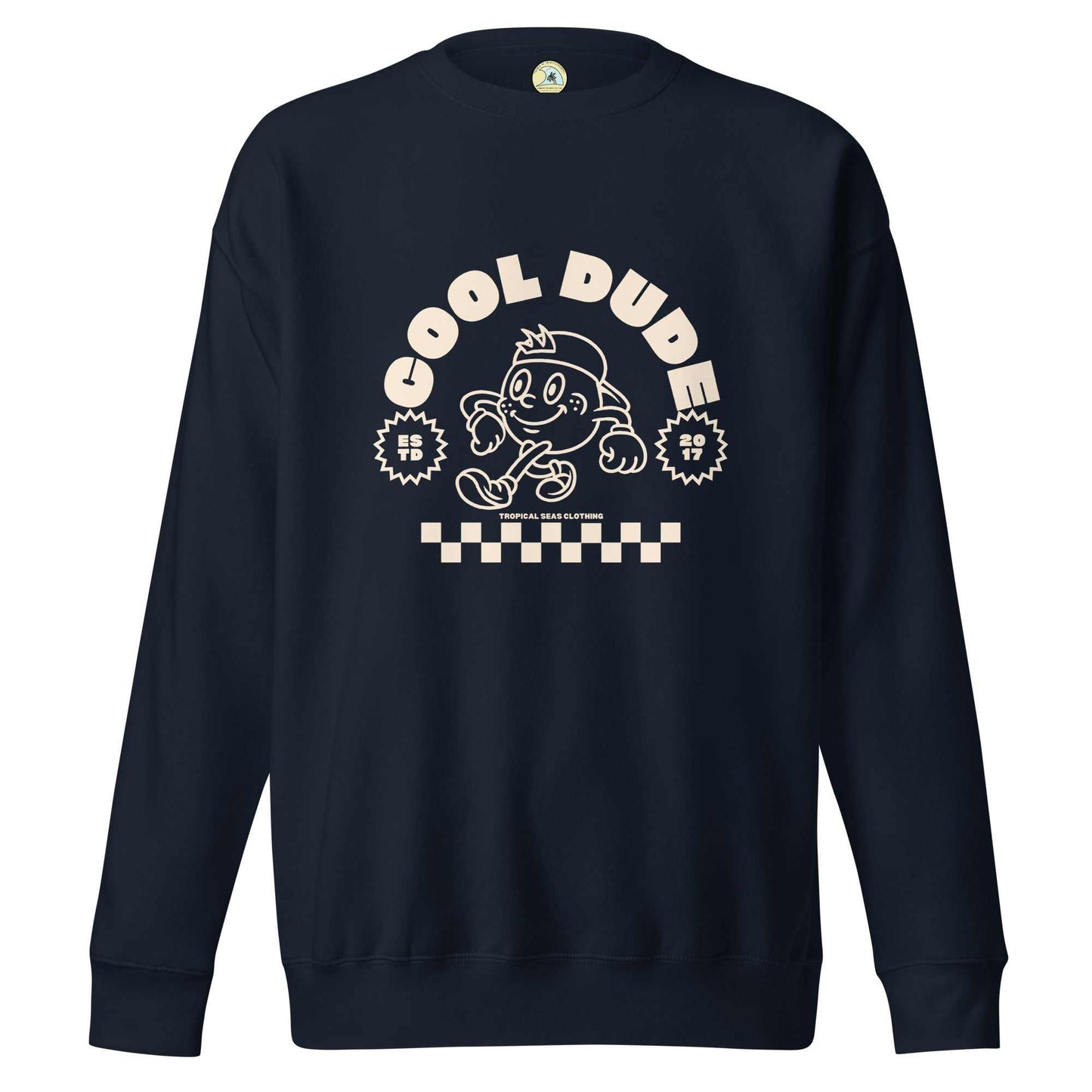 Cool Dude Surfer Premium Sweatshirt - MENLL