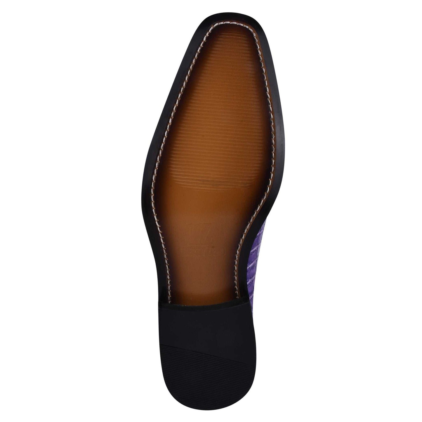 Walter Small Croco Leather Lace up Oxford Dress shoes - MENLL