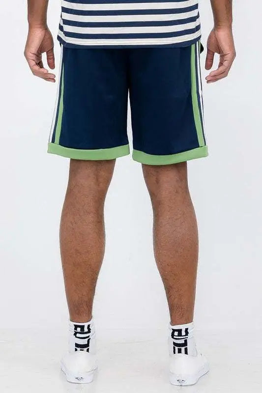 Double O Tape Casual Sweat Shorts - MENLL