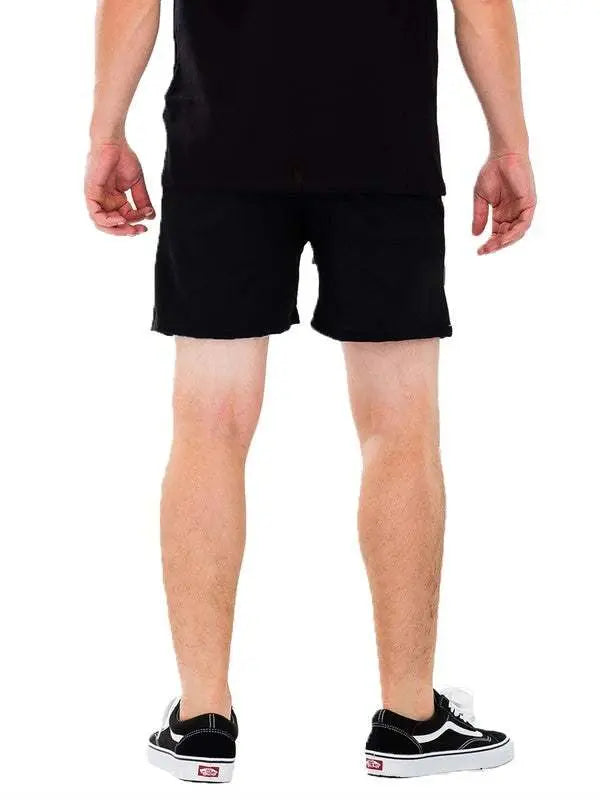 MENLL Peacock Iridescent Shorts Men's Above Knee Polyester Shorts - Stylish & Comfy by MENLL