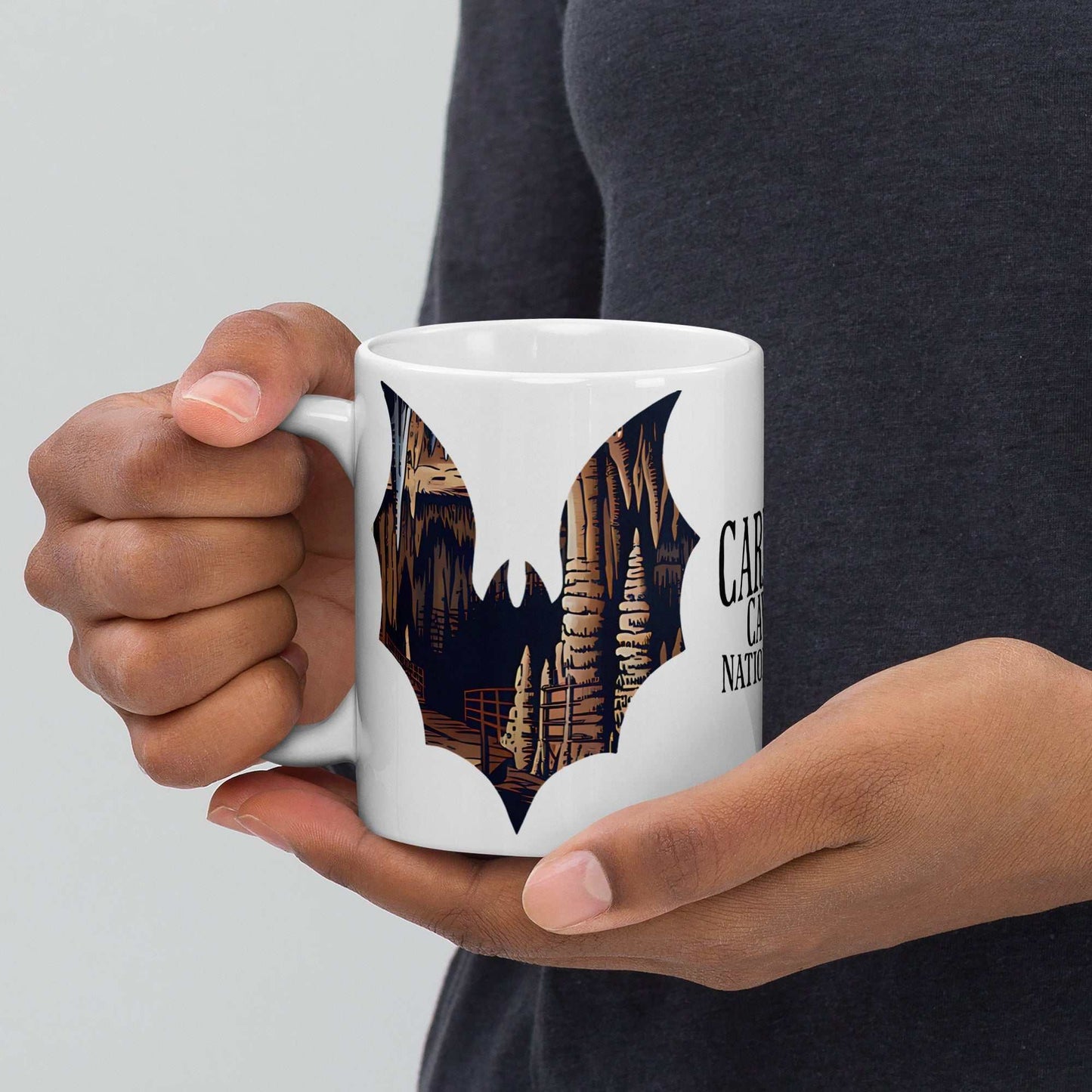 Carlsbad Caverns National Park Bat Mug 11oz, 15oz, 20oz - MENLL