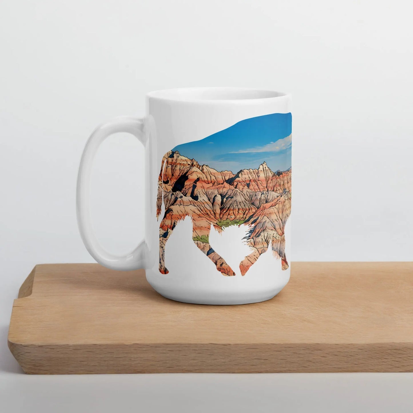 Badlands National Park Bison Mug Park Service Apparel