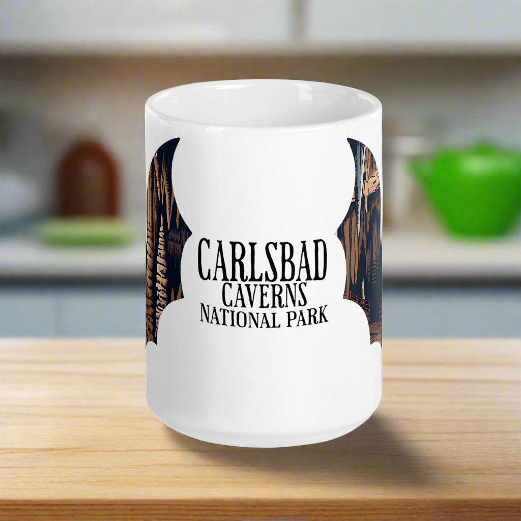 Carlsbad Caverns National Park Bat Mug 11oz, 15oz, 20oz - MENLL