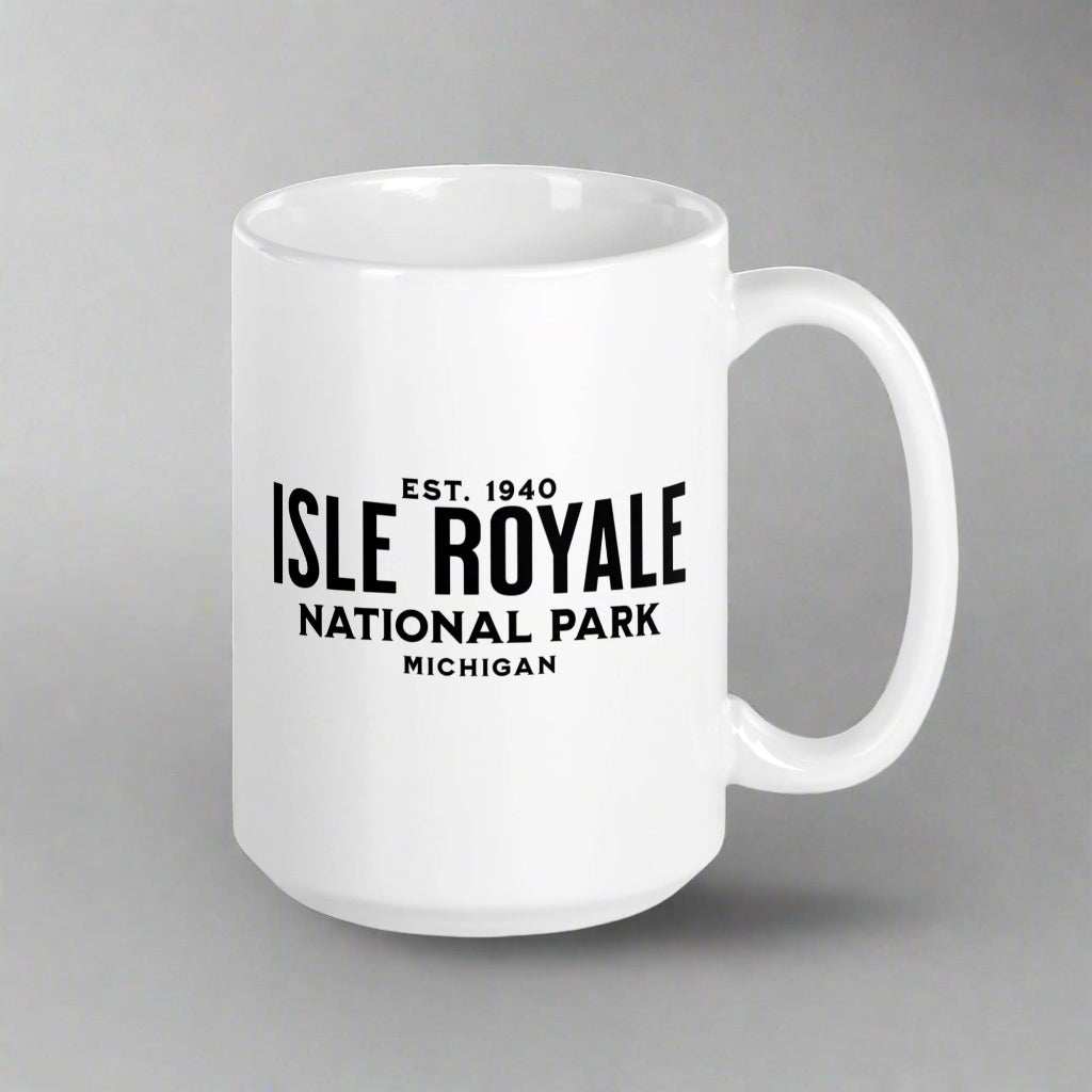 Isle Royale Moose National Park Mug 11oz, 15oz, 20oz - MENLL