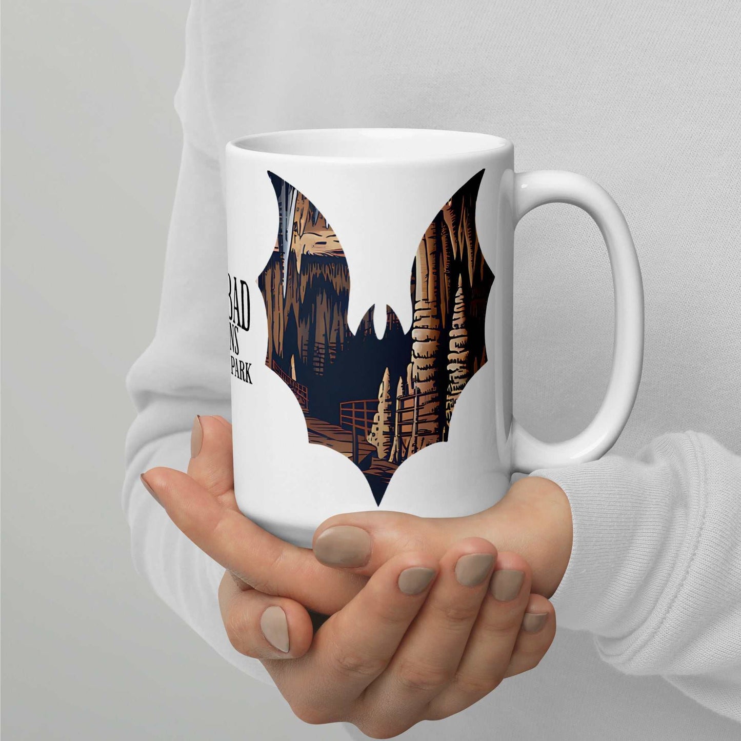 Carlsbad Caverns National Park Bat Mug 11oz, 15oz, 20oz - MENLL