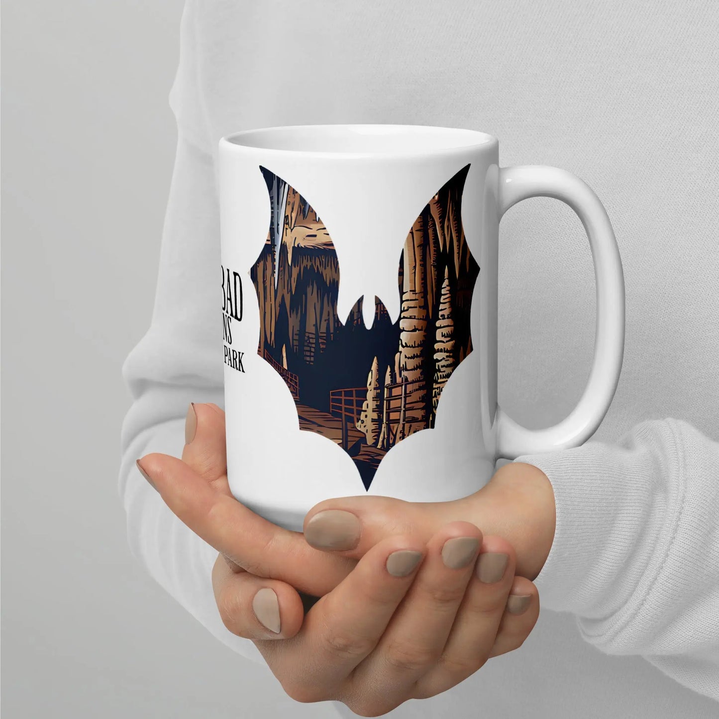 Carlsbad Caverns Park Bat Mug Park Service Apparel