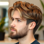 Elevate Your Style with Subtle Hair Color Techniques for Men in 2025