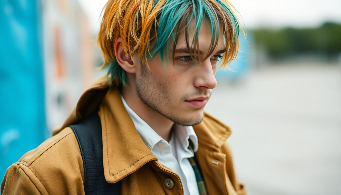 Style Refresh: How to Pair Semi-Permanent Hair Color with Sustainable Menswear for a Confident Look