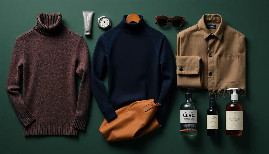 Mastering the Modern Man’s Wardrobe: Stylish Essentials from Turtlenecks to Pomades for 2025 - MENLL