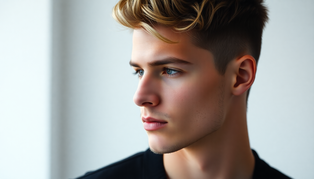 Revamp Your Style with Custom Semi-Permanent Hair Shades for Minimalist Men