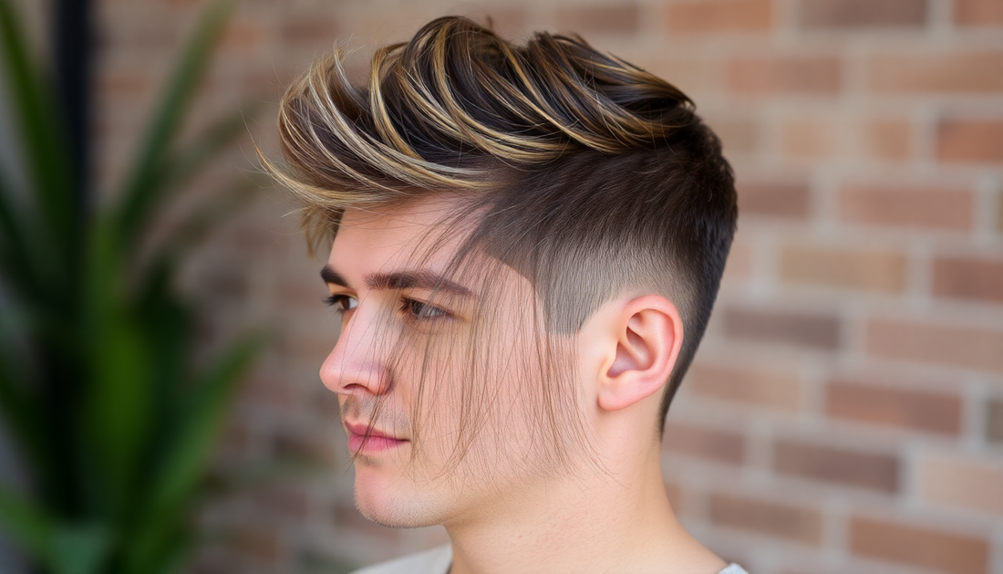 Effortless Edge: Incorporating Semi-Permanent Hair Color into Your Everyday Men's Style Without Overdoing It