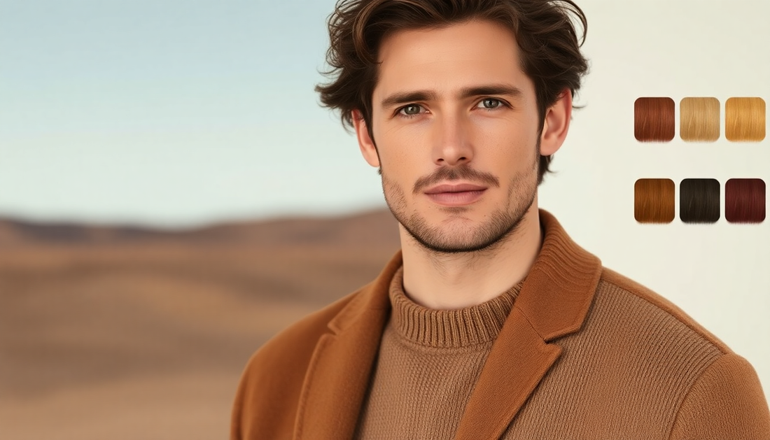 Palette Playbook: Matching Semi-Permanent Hair Color Tones to Your Sustainable Men's Wardrobe