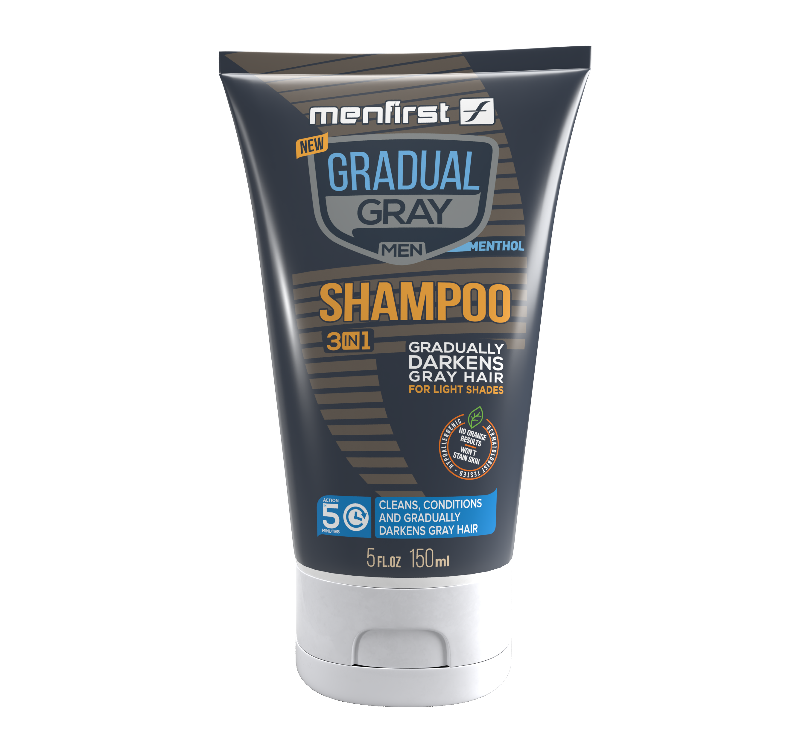 Menfirst Gradual Gray - 3-in-1 Shampoo - 1 Pack - 5 Oz Menfirst