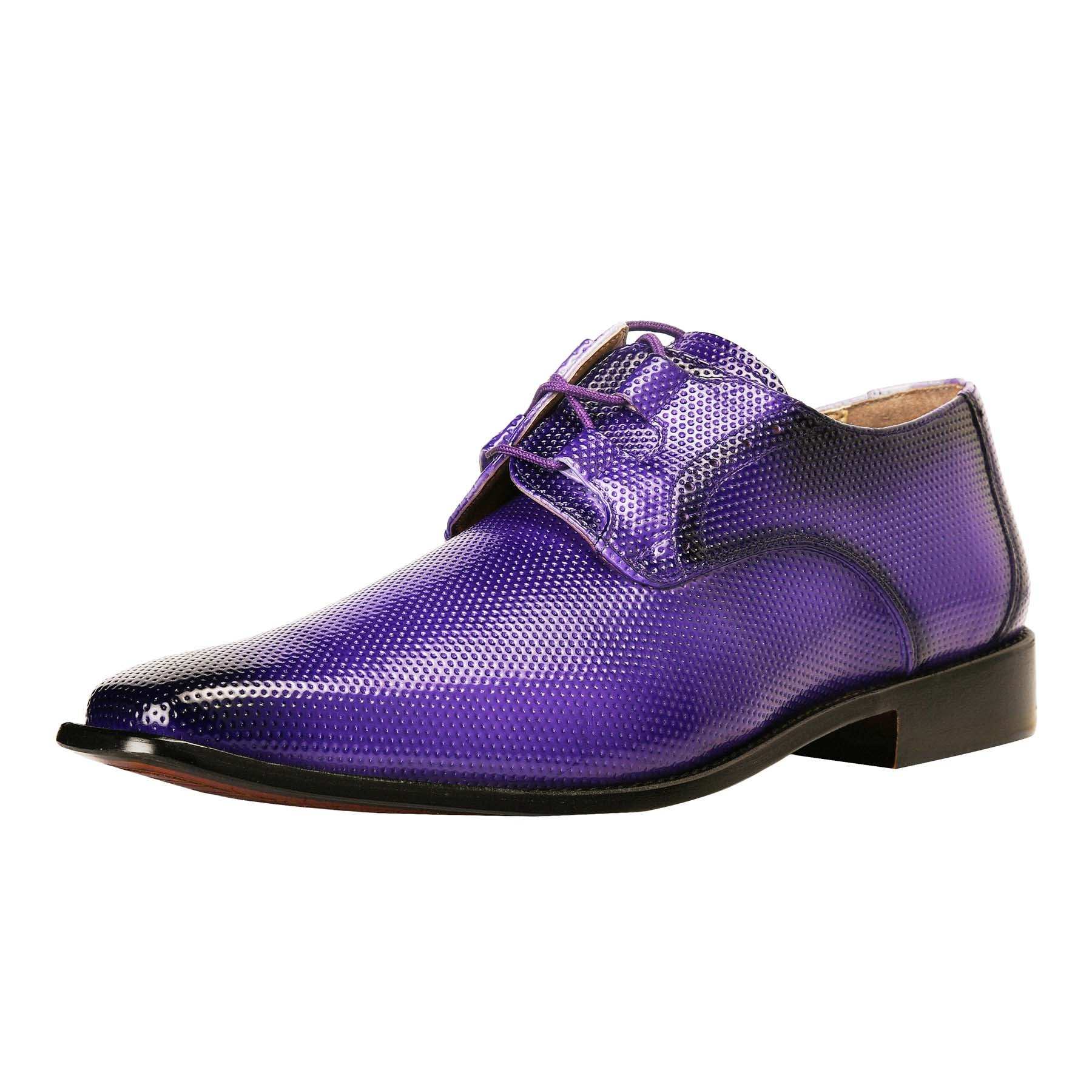 Blacktown Genuine Leather Oxford Style Lace-Up Dress Shoes For Men - MENLL