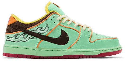 Nike Dunk Low SB 'Rodeo' Tourmaline Green Suede, Western-Inspired Design, Release 2025.