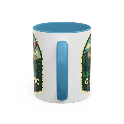 Glacier National Park Accent Coffee Mug 11oz 15oz