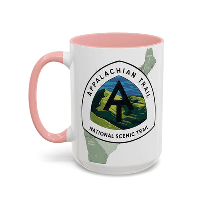 Appalachian National Scenic Trail Accent Coffee Mug 11oz 15oz