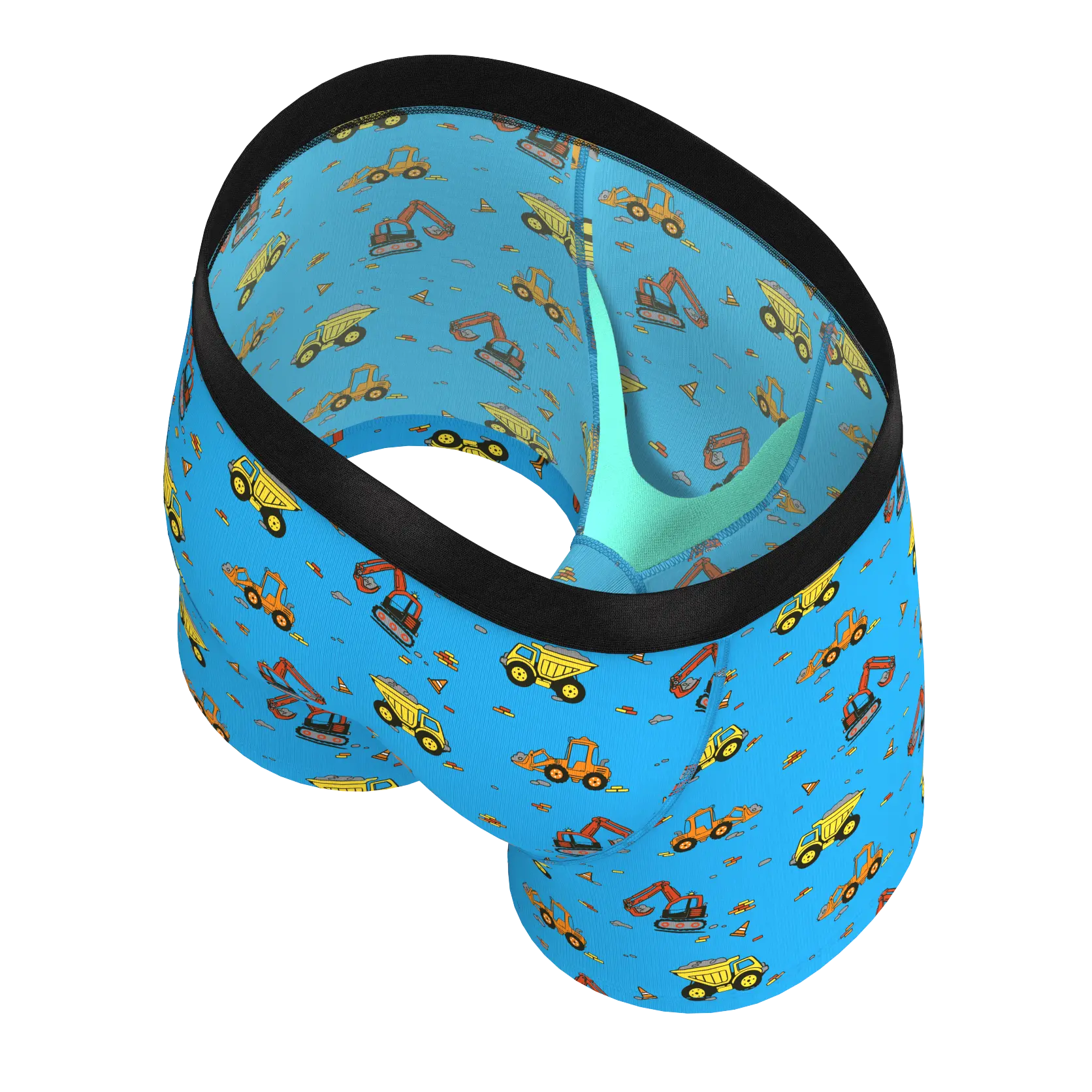 The Dig and Dump | Construction Boy's Boxer Briefs - MENLL