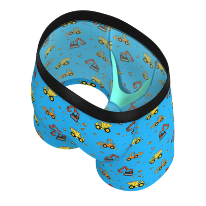 The Dig and Dump | Construction Boy's Boxer Briefs - MENLL