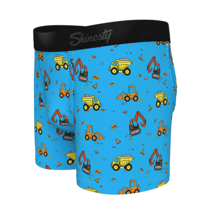 The Dig and Dump | Construction Boy's Boxer Briefs - MENLL