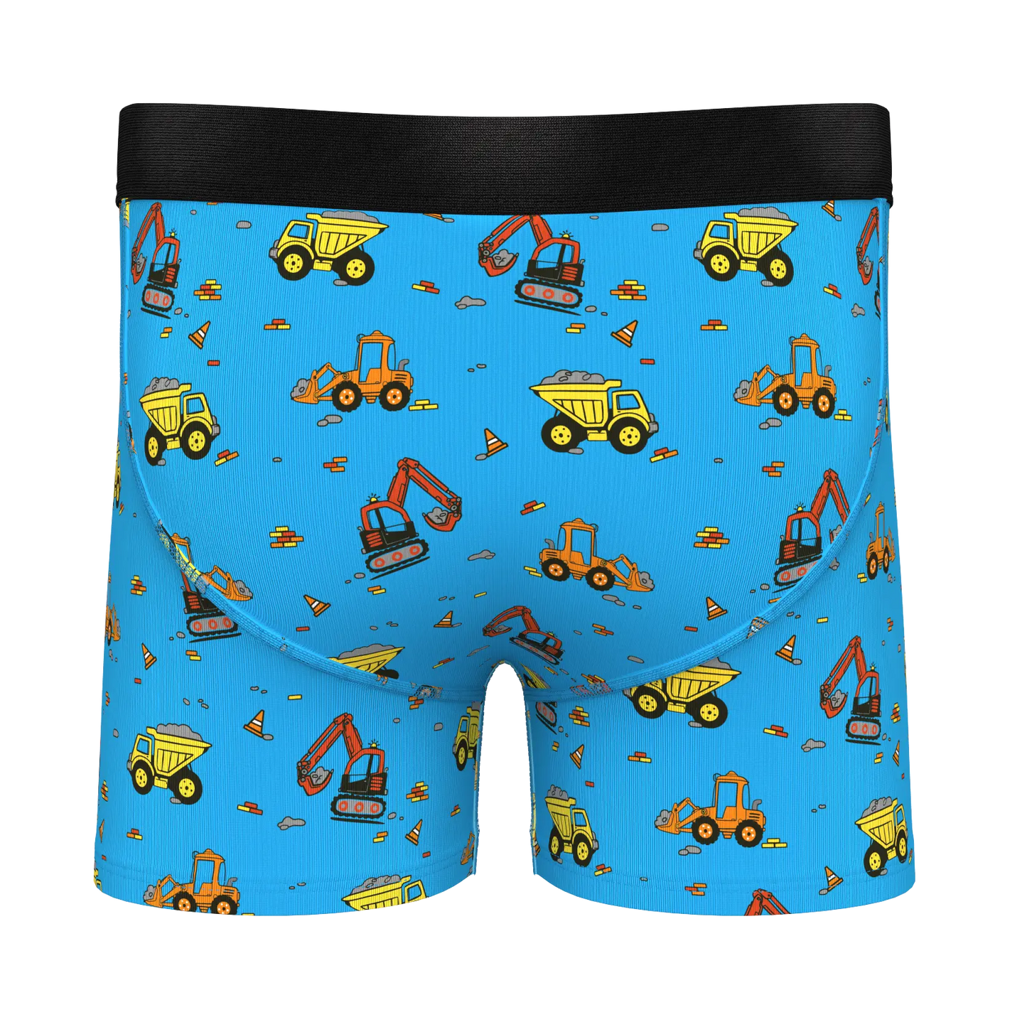 The Dig and Dump | Construction Boy's Boxer Briefs - MENLL