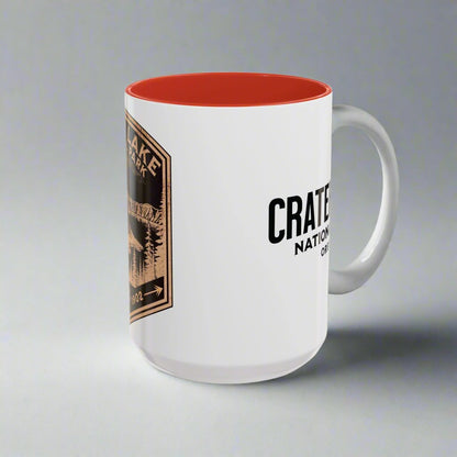Crater Lake Shield Accent Mug