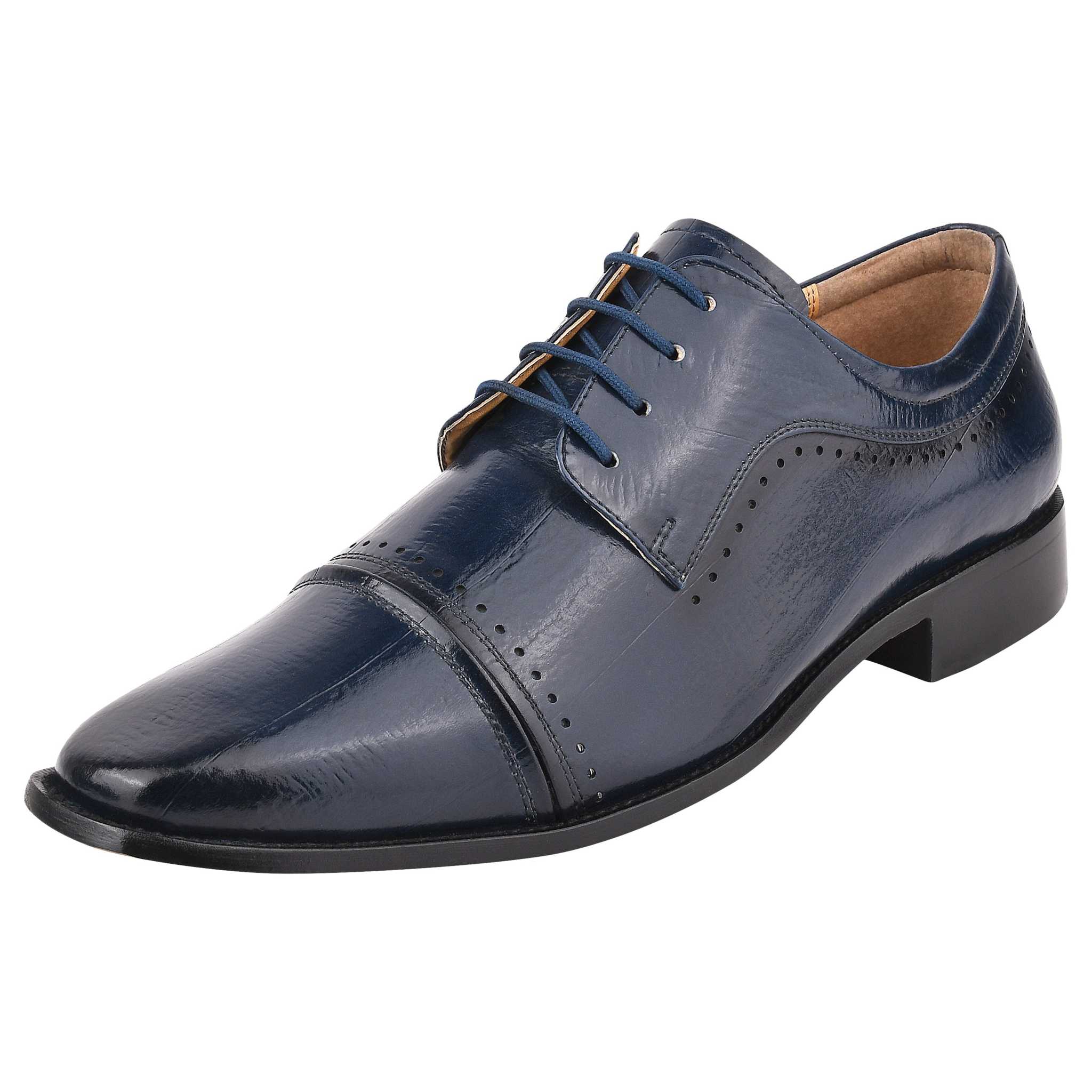BRUCE Leather Oxford Style Dress Shoes - MENLL