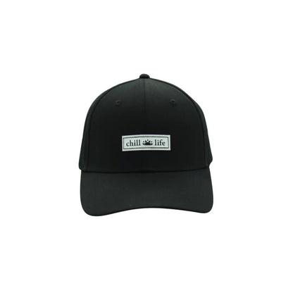 chill life hat - Black Low Profile chill life style
